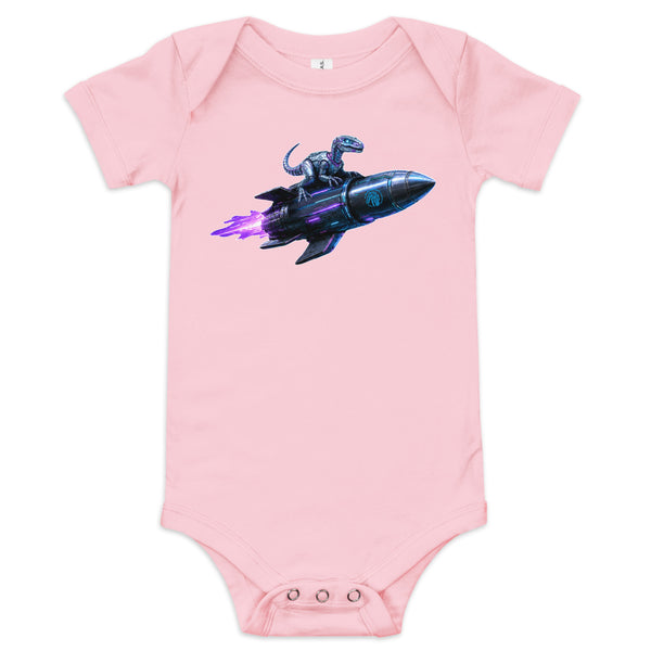 Character Rocket Collection - Raptor / Full Logo Back Baby Bodysuit