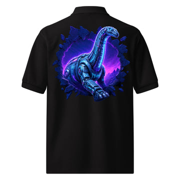 Burst Collection - Brachiosaurs / Full Logo Back Pocket Polo