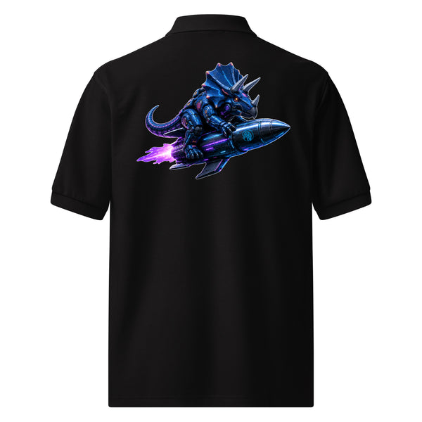 Character Rocket Collection - Triceratops / Full Logo Back Pocket Polo