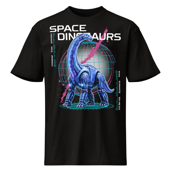 Street Retro Collection - Brachiosaurs / Full Logo Back Men T-Shirt