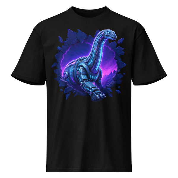 Burst Collection - Brachiosaurs / Full Logo Back Men T-Shirt