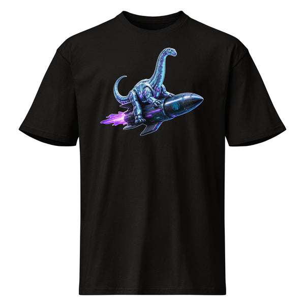 Character Rocket Collection - Brachiosaurs / Full Logo Back Men T-Shirt