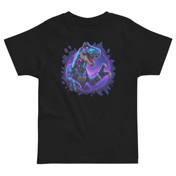 Burst Collection - T-rex / Full Logo Back Toddler T-Shirt