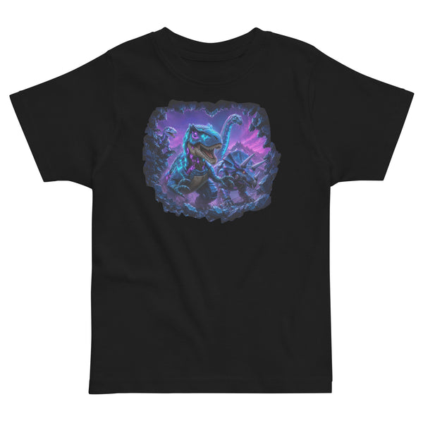 Group Collection - All Dinos Portal / Full Logo Back Toddler T-Shirt