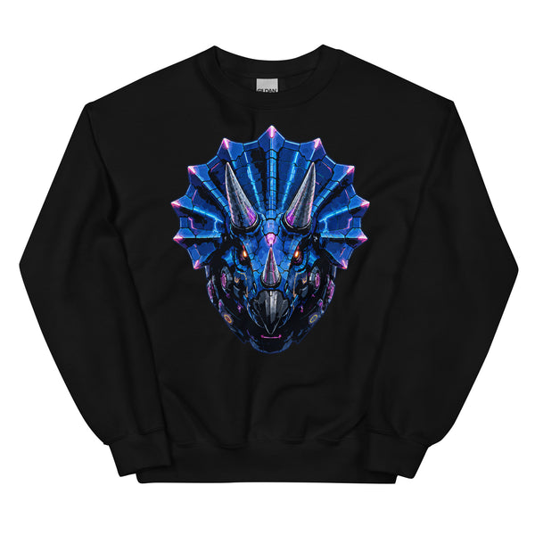 Headshot Collection - Triceratops / Full Logo Back Sweatshirt