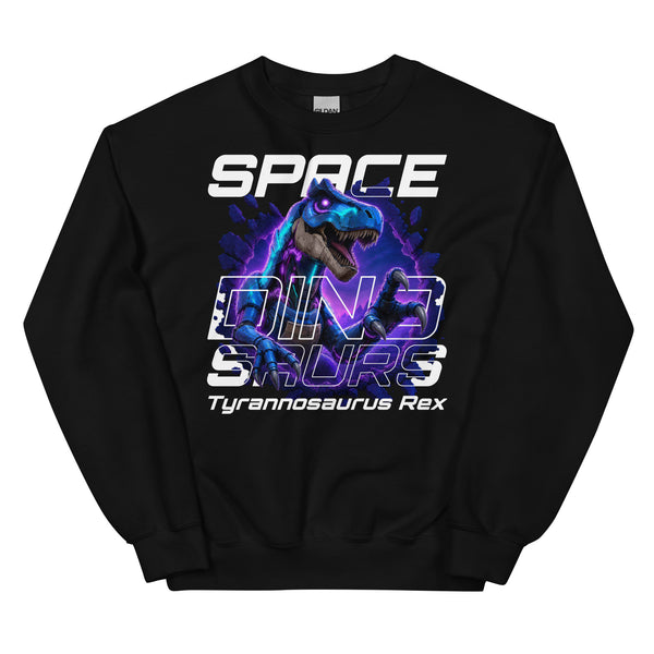 Burst With Text Collection - T-rex Sweatshirt