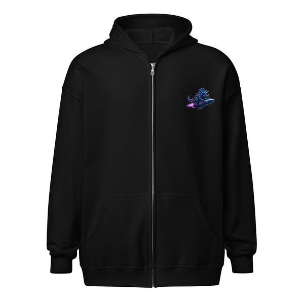 Character Rocket Collection - Triceratops / Icon Logo Back Zip Hoodie