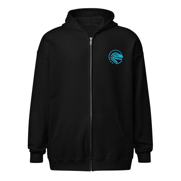 Branded Collection - Icon Logo Pocket Zip Hoodie