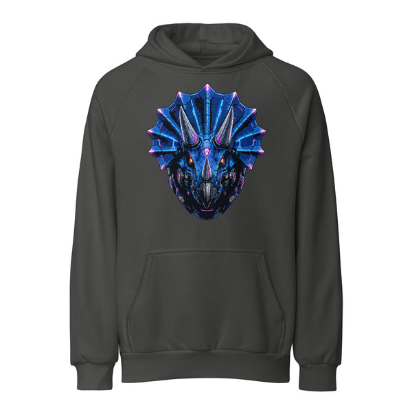 Headshot Collection - Triceratops / Full Logo Back Hoodie
