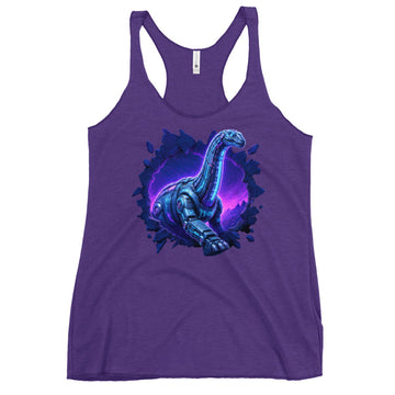 Burst Collection - Brachiosaurs / Full Logo Back Women Tank