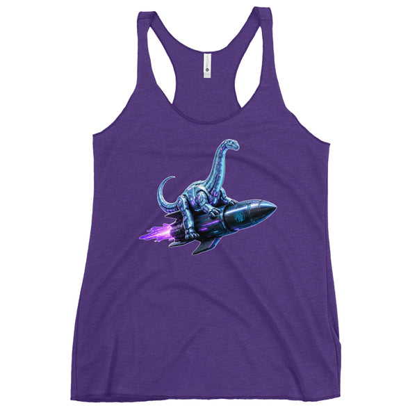 Character Rocket Collection - Brachiosaurs / Full Logo Back Women Tank