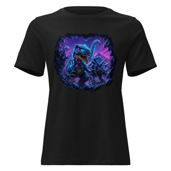 Group Collection - All Dinos Portal / Full Logo Back Women T-Shirt