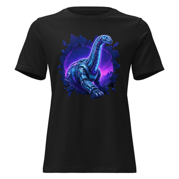 Burst Collection - Brachiosaurs / Full Logo Back Women T-Shirt