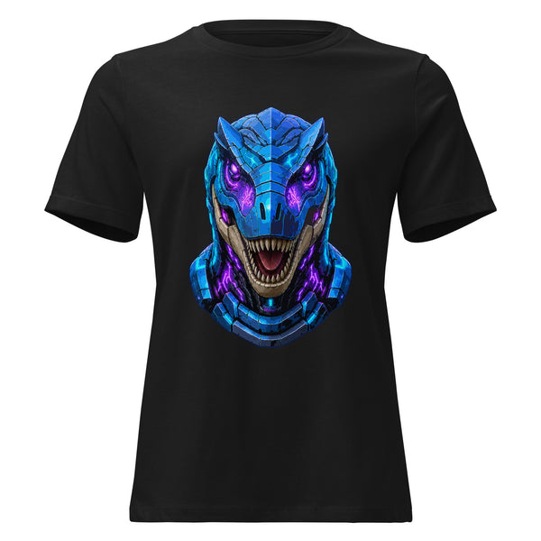 Headshot Collection - T-rex / Full Logo Back Women T-Shirt