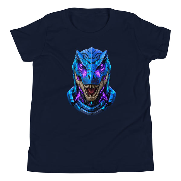 Headshot Collection - T-rex / Full Logo Back Youth T-Shirt
